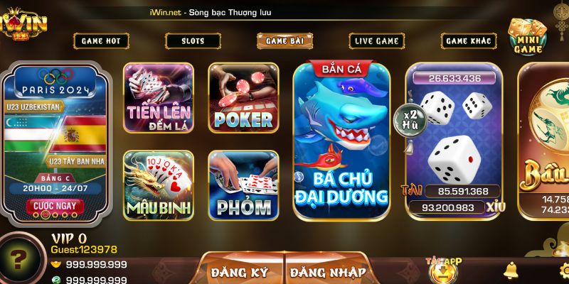 Mậu binh iWin – Chinh phục chiến thắng khủng trong tầm tay