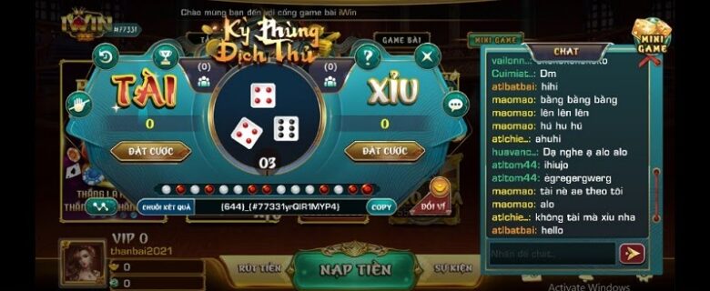 Tài Xỉu iWin – Siêu Phẩm Đổi Thưởng Đặt Đâu Trúng Đó